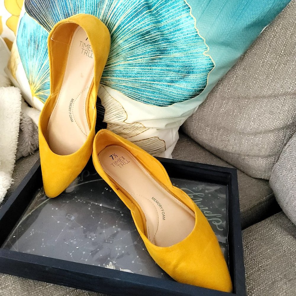 Point toe ballet flats